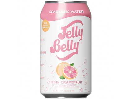 Jelly Belly Sparkling Water Pink Grapefruit 355ml USA