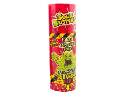 Sour Busters Flash Explosion Svítící Sprej Jahoda 25ml EU