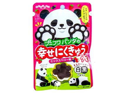 PUNI FUWA Gumové Bonbóny Mix Berry Panda 32g JAP