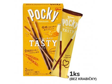 Pocky Tasty Čokoláda A Fermentované Máslo 1ks 36g JAP