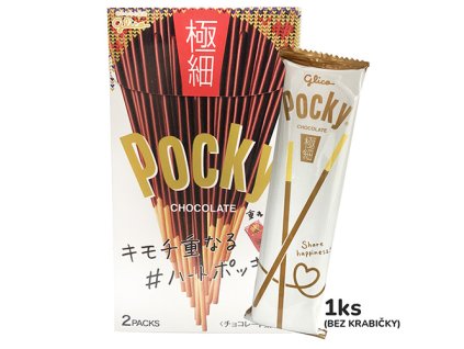 Glico Pocky Gokuboso Chocolate 1ks 37,7g JAP