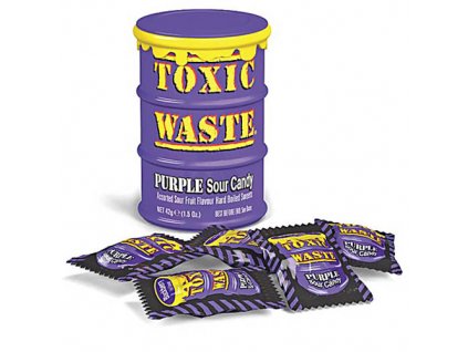 Toxic Waste Purple Sour Candy 42g UK