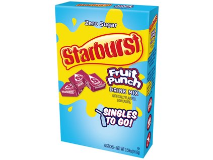 Starburst Fruit Punch Drink (6ks 16,6g) USA