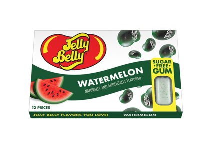 Jelly Belly Watermelon Sugar Free Gum 17g USA