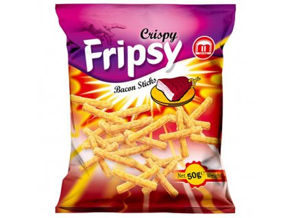 Maks Crispy Fripsy Bacon Sticks 50g MKD