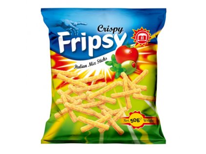 Maks Crispy Fripsy Italian Mix Sticks 50g MKD