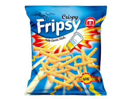 Maks Crispy Fripsy Salty Classic Sticks 50g MKD