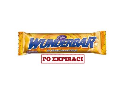 Cadbury Wunderbar Karamel Oříšky 48,5g DEU