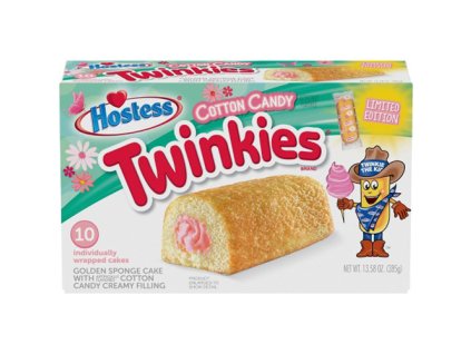 Hostess Twinkies Cotton Candy Limitovaná Edice Balení 385g USA
