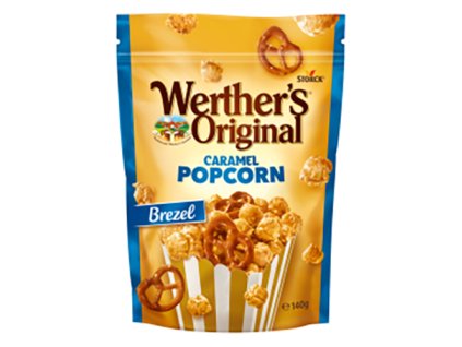 Storck Werther s Original Caramel Popcorn Brezel 140g DEU