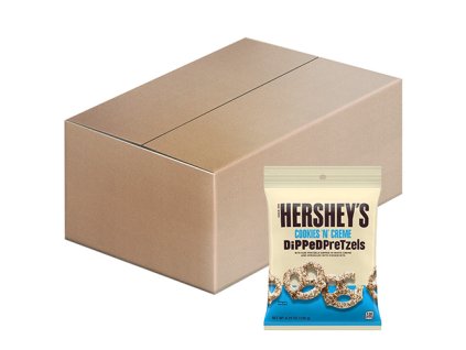 Hershey's Cookies 'n' Creme Dipped Pretzels (5x120 2bal krt) USA
