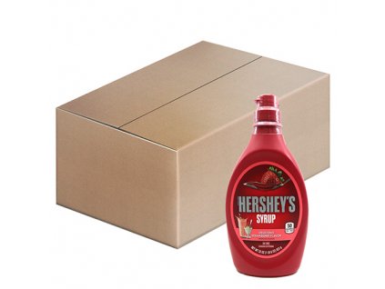 Hershey's Syrup Strawberry (12x623g 1bal krt) USA