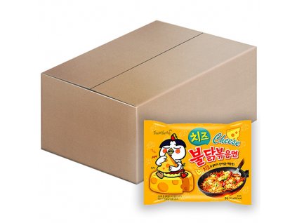 Ramen Cheese Pálivý Kuřecí Sýrový (5x140g 8bal krt) KOR