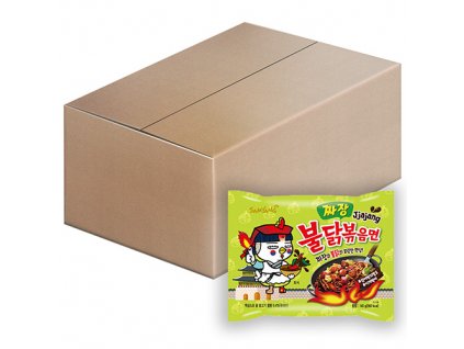 Ramen Jajjang Pálivý Kuřecí s Černou Fazolí (5x140g 8bal krt) KOR