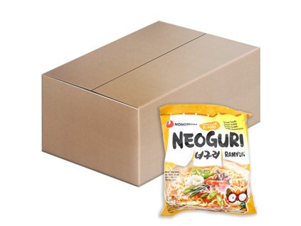 Neoguri Ramen s Příchutí Mořské Plody Jemné (20x120g 1bal krt) KOR