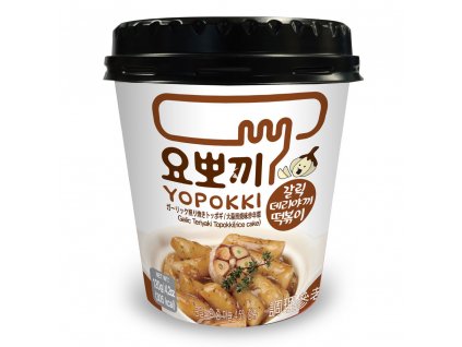 Yopokki Tteokbokki Topokki Garlic Teriyaki V Kelímku 120g KOR