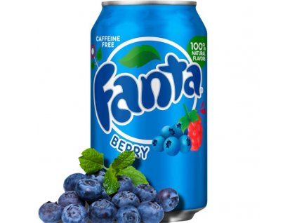 Fanta Blueberry Borůvka 355ml USA