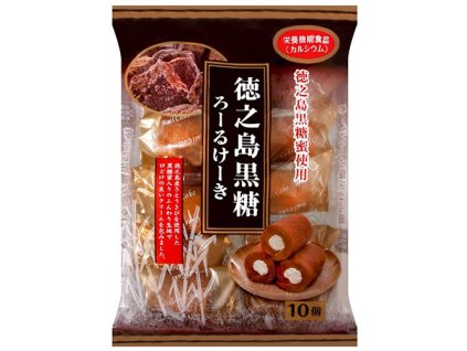 Hokkaido Mini Roll Cake Chocolate Balení 170g JAP