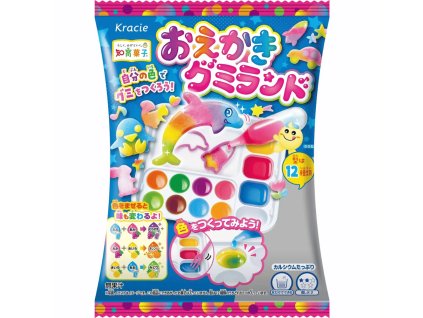 Kracie DIY Colorful Gummy Oekaki-Land 27g JAP