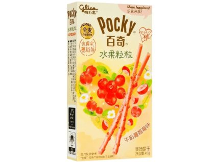 Glico Pocky Heart Milk & Cranberry 45g CHN