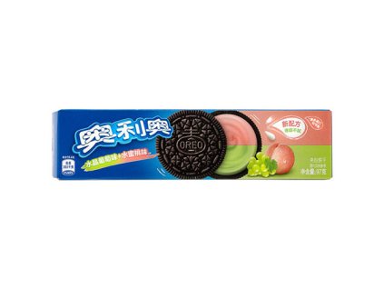 Oreo Double Crystal Grape & Peach Creme 97g CHN