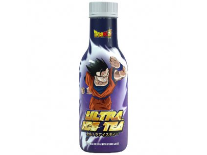 dragon ball gohan ultra ice tea with peach juice