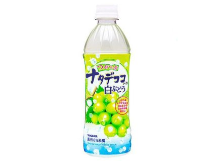 Sangaria Tsubu Tsubu Nata De Coco & White Grape Drink 500ml JAP
