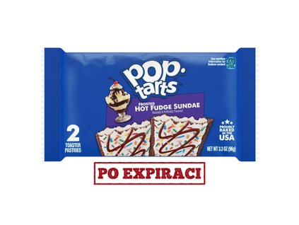 Po Expiraci Pop Tarts Frosted Hot Fudge Sandae 2x48g USA