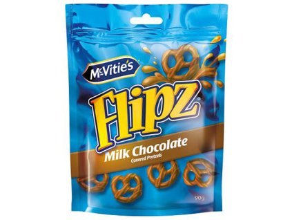 Flipz preclíky s mléčnou čokoládou - PEPIS.SHOP