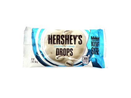 Hershey's Drops s bílou polevou a sušenkami - PEPIS.SHOP