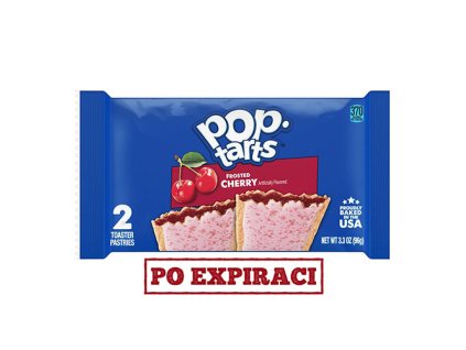 Po Expiraci Pop Tarts Frosted Cherry 2x48g USA