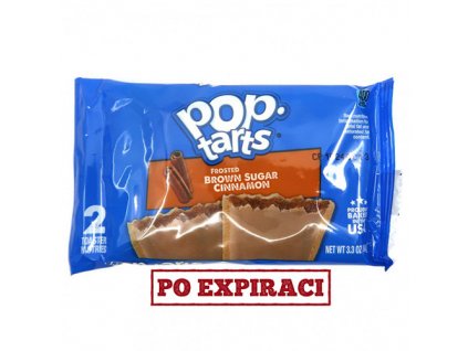 Po Expiraci Pop Tarts Frosted Brown Sugar Cinnamon 2x48g USA