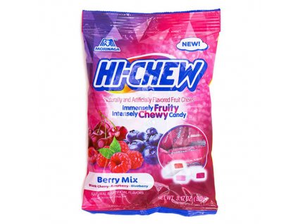 Morinaga Hi-Chew Berry Mix Žvýkací Bonbóny 90g JAP
