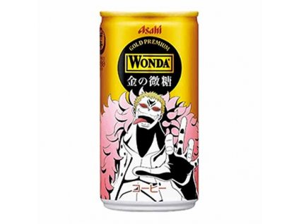 Po Expiraci Wonda One Piece Collab: Golden Coffee 185ml JAP