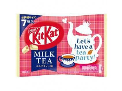 KitKat Mini Milk Tea Balení (7x11,6g) 81,2g JAP