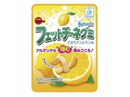 Bourbon Fettucine Lemon Gummy Candy 50g JAP