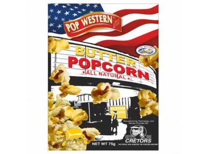 Pop Western Popcorn Máslový 75g BGR