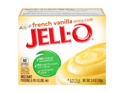 Jell O French Vanilla Pudding Instant Mix 96g USA