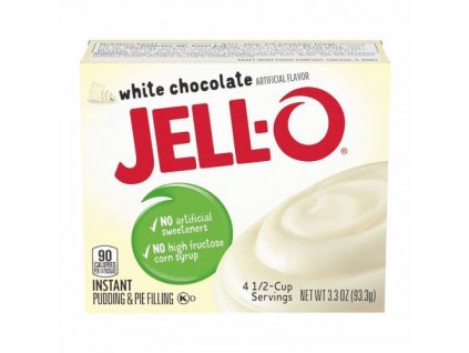 Jell O White Chocolate Instant Pudding 93,3g USA