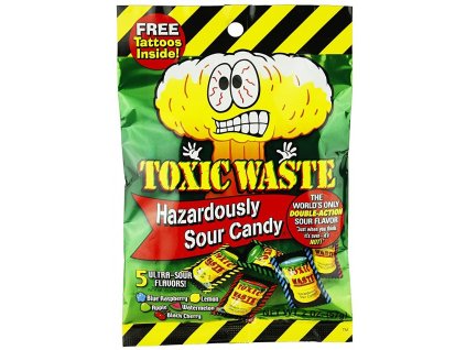 Toxic Waste Hazardously Sour Candy 57g UK