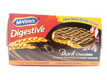 McVitie's digestive oplatky s tmavou čokoládou 200g