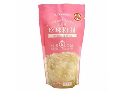 Wu Fu Yuan Lychee Tapioca Pearl 250g CHN