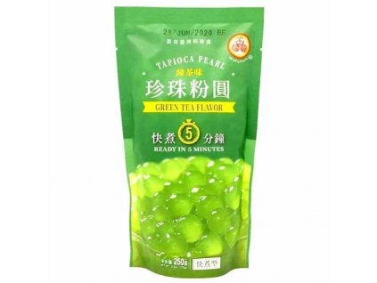 Wu Fu Yuan Green Tea Tapioca Pearl 250g CHN