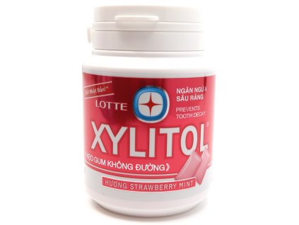 Xylitol jahoda mint
