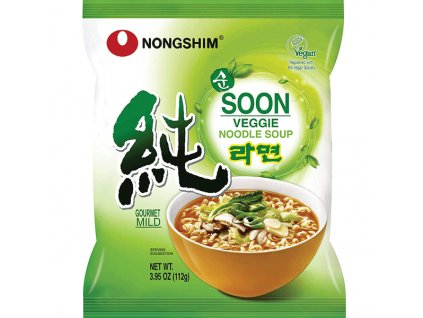 nongshim soon veggi ramen mild 112g