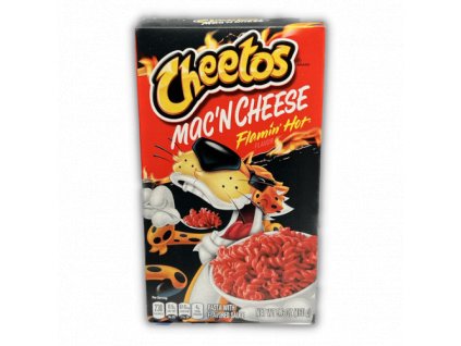 Cheetos Mac'n'cheese Instantní Těstoviny Flamin' Hot Box 160g USA