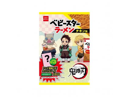 savory snacks baby star ramen chicken flavour kimetsu no yaiba x oyatsu company limited edition