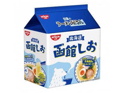 Nissin Ramen Yasan Hakodate Shio Balení (5x87g) JAP