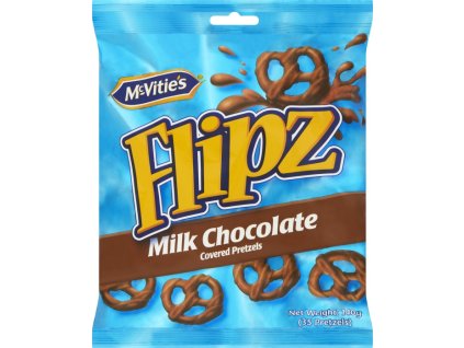 McVitie's Flipz Milk Chocolate Covered Pretzels 140g TUR