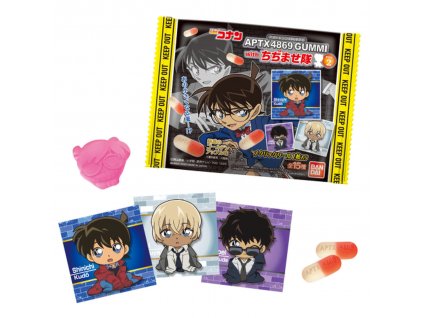 Bandai Detective Conan APTX 4869 Gummy se Sběratelskou Kartou 28g JAP